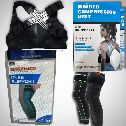 Pack (Genouillères et ceinture dorsale)
